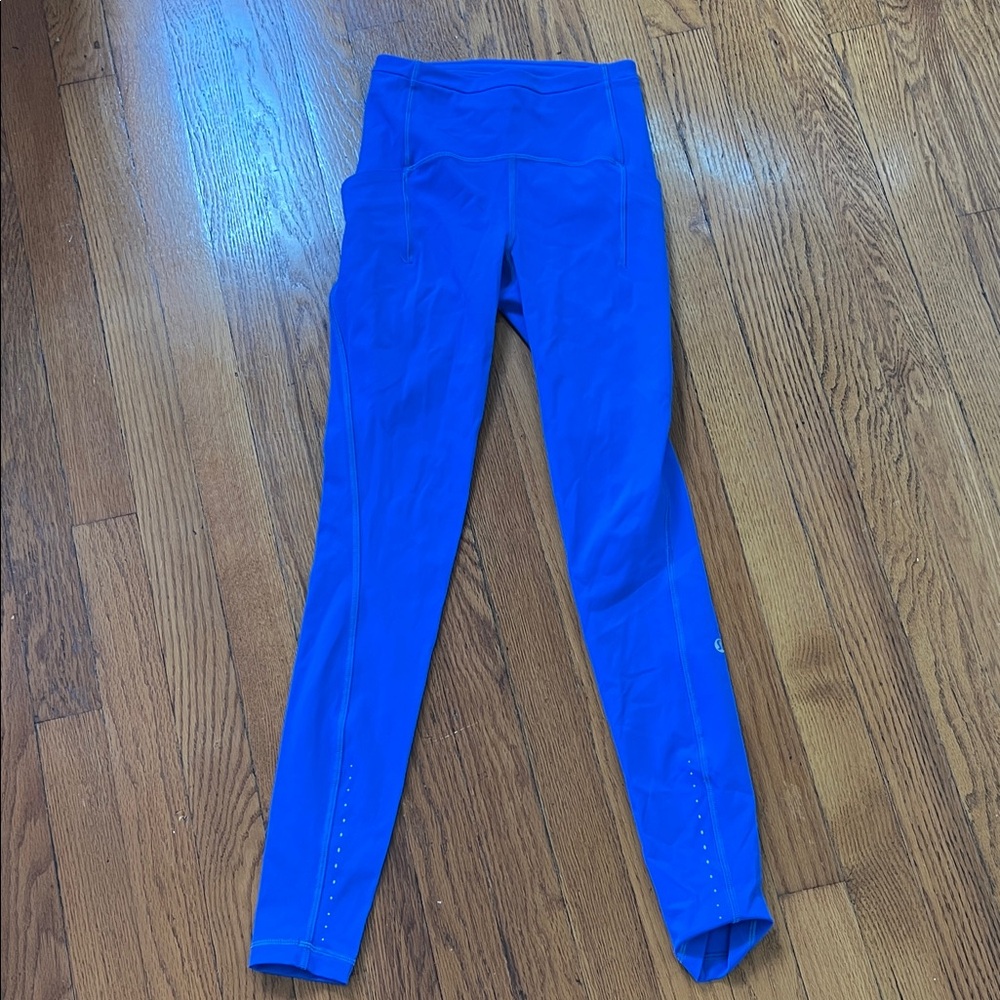 Vibrant Blue Lululemon Leggings